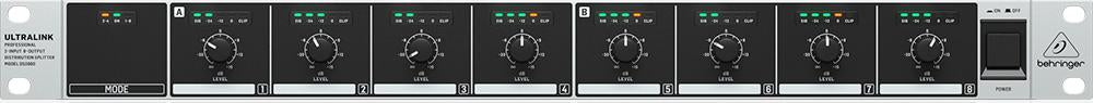 Behringer DS2800 2 IN 8 OUT Distribution Splitter