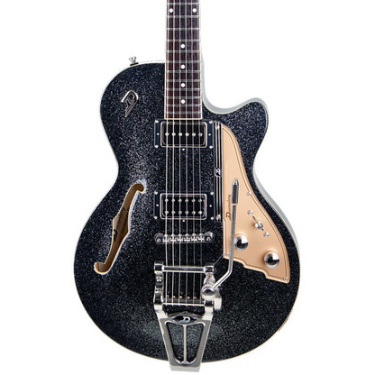 Duesenberg Starplayer TV Electric Guitar in Black Sparkle