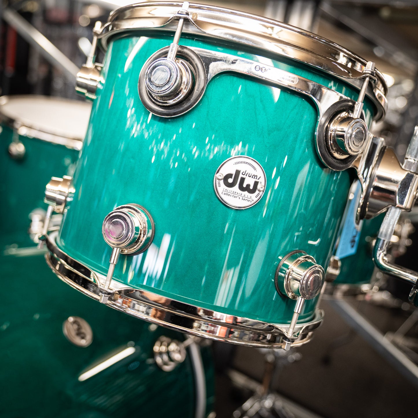 DW Collectors SonicPly 4-Piece Shell Pack in Turquoise Green