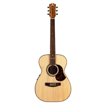 Maton EA808 The Australian Acoustic Electric Guitar in UV Gloss Natural Face and Headstock