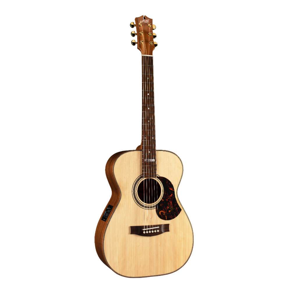 Maton EA808 The Australian Acoustic Electric Guitar in UV Gloss Natural Face and Headstock