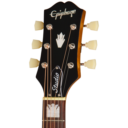 Epiphone J-200 Studio Acoustic Electric Guitar in Natural