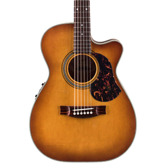 Maton EBG808C Nashville Acoustic Electric Guitar in Vintage Amber Satin