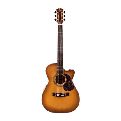 Maton EBG808C Nashville Acoustic Electric Guitar in Vintage Amber Satin