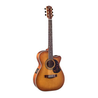 Maton EBG808C Nashville Acoustic Electric Guitar in Vintage Amber Satin