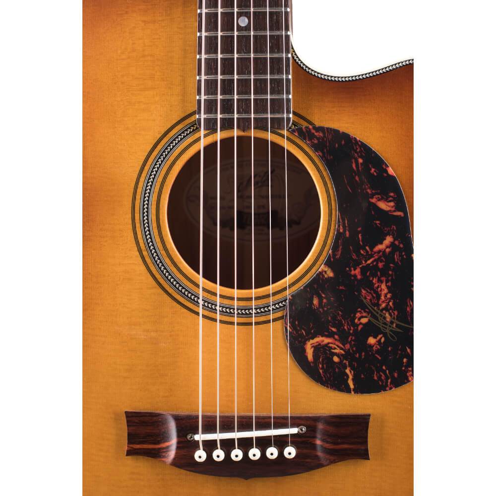 Maton EBG808C Nashville Acoustic Electric Guitar in Vintage Amber Satin
