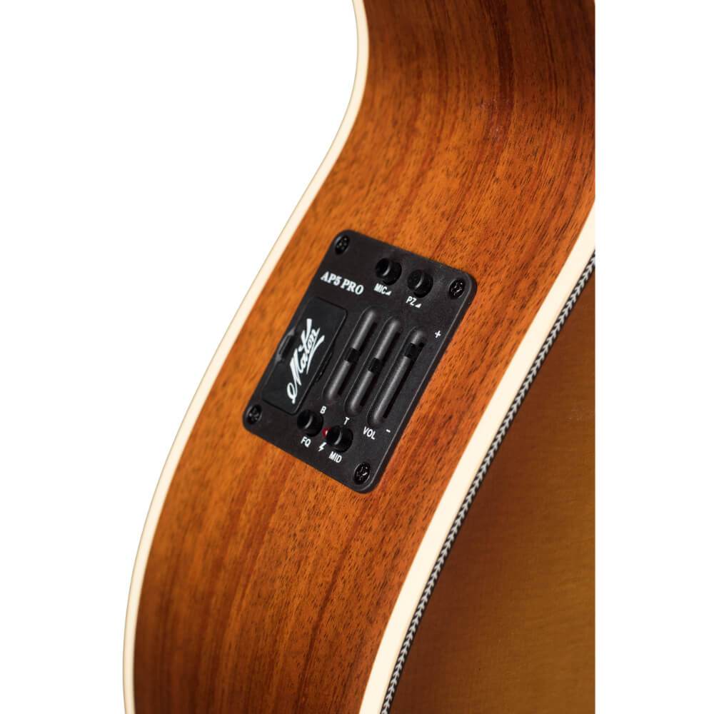 Maton EBG808C Nashville Acoustic Electric Guitar in Vintage Amber Satin