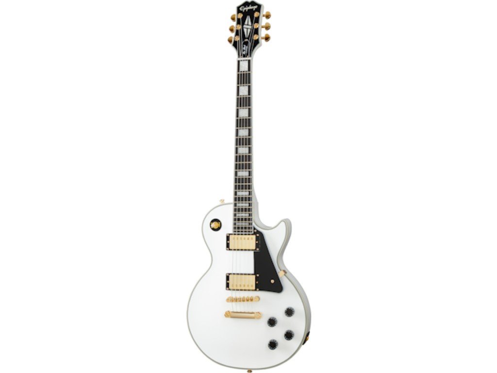 Epiphone Les Paul Custom in Alpine White