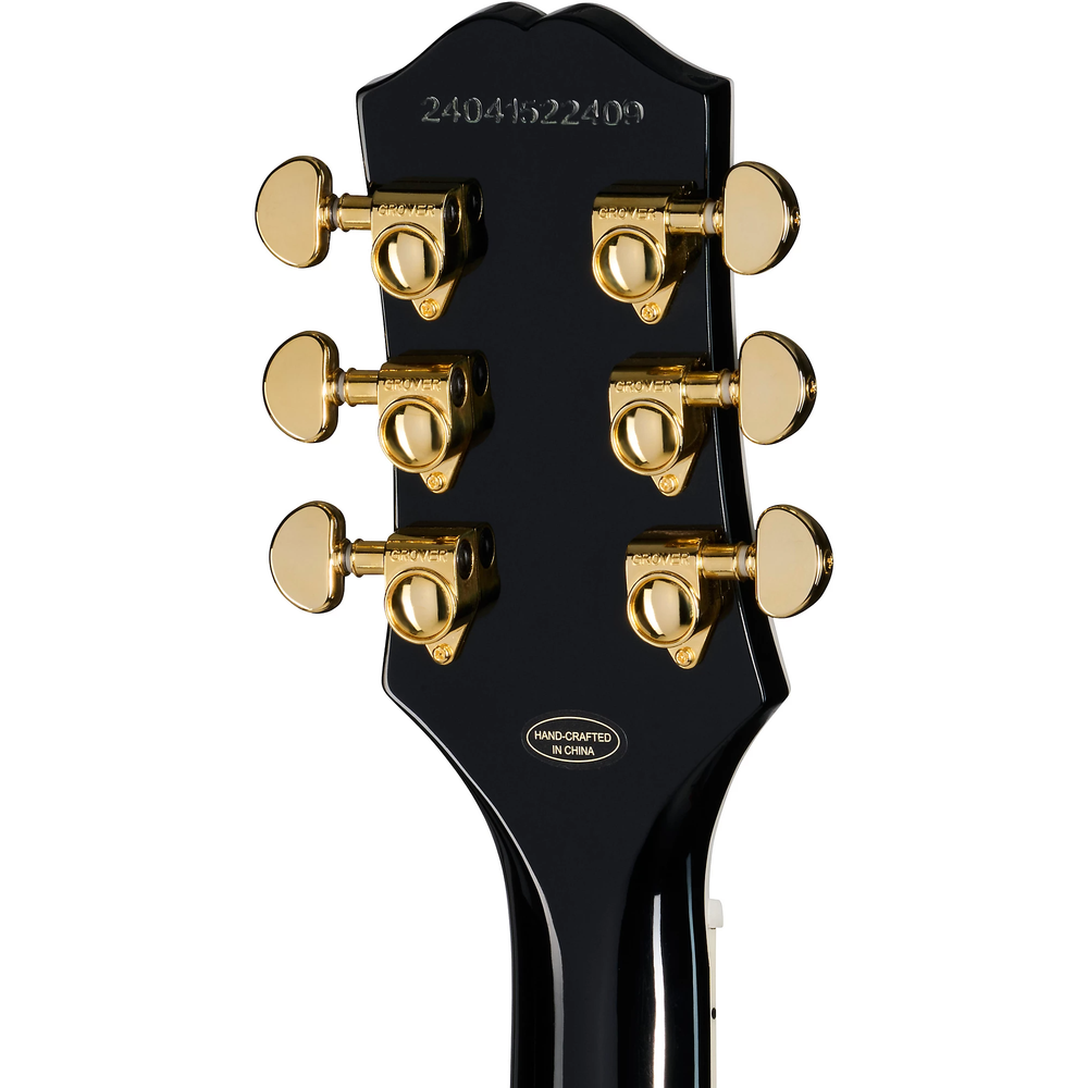 Epiphone Les Paul Custom Inc Electric Guitar in Antique Ivory