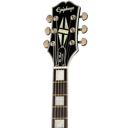 Epiphone Les Paul Custom Inc Electric Guitar in Silverburst