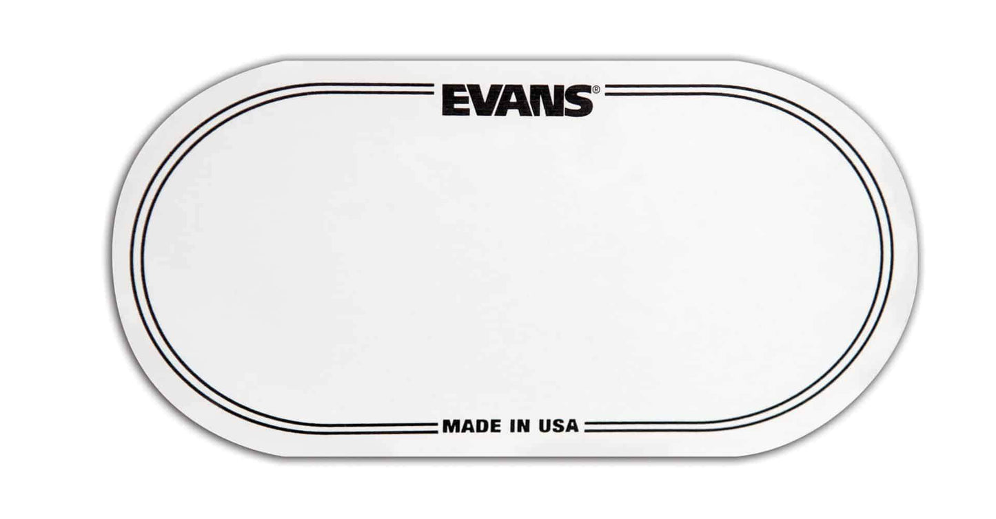 Evans EQ Bass Drum Double Patch in Clear Plastic