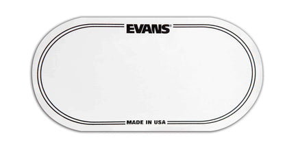 Evans EQ Bass Drum Double Patch in Clear Plastic