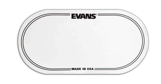 Evans EQ Bass Drum Double Patch in Clear Plastic