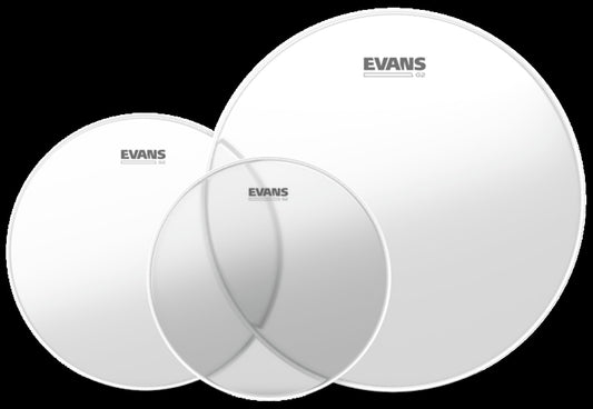 Evans Drumheads G2 Clear Pack 10", 12" and 16"