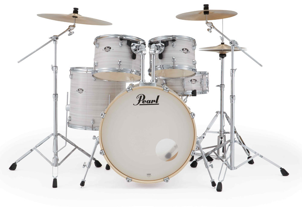 Pearl EXX Export Plus 22" Rock Kit Package in Slipstream White