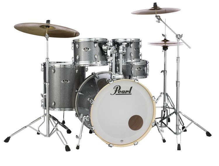 Pearl EXX Export 20" Fusion 5 Piece Drum Kit in Grindstone Sparkle