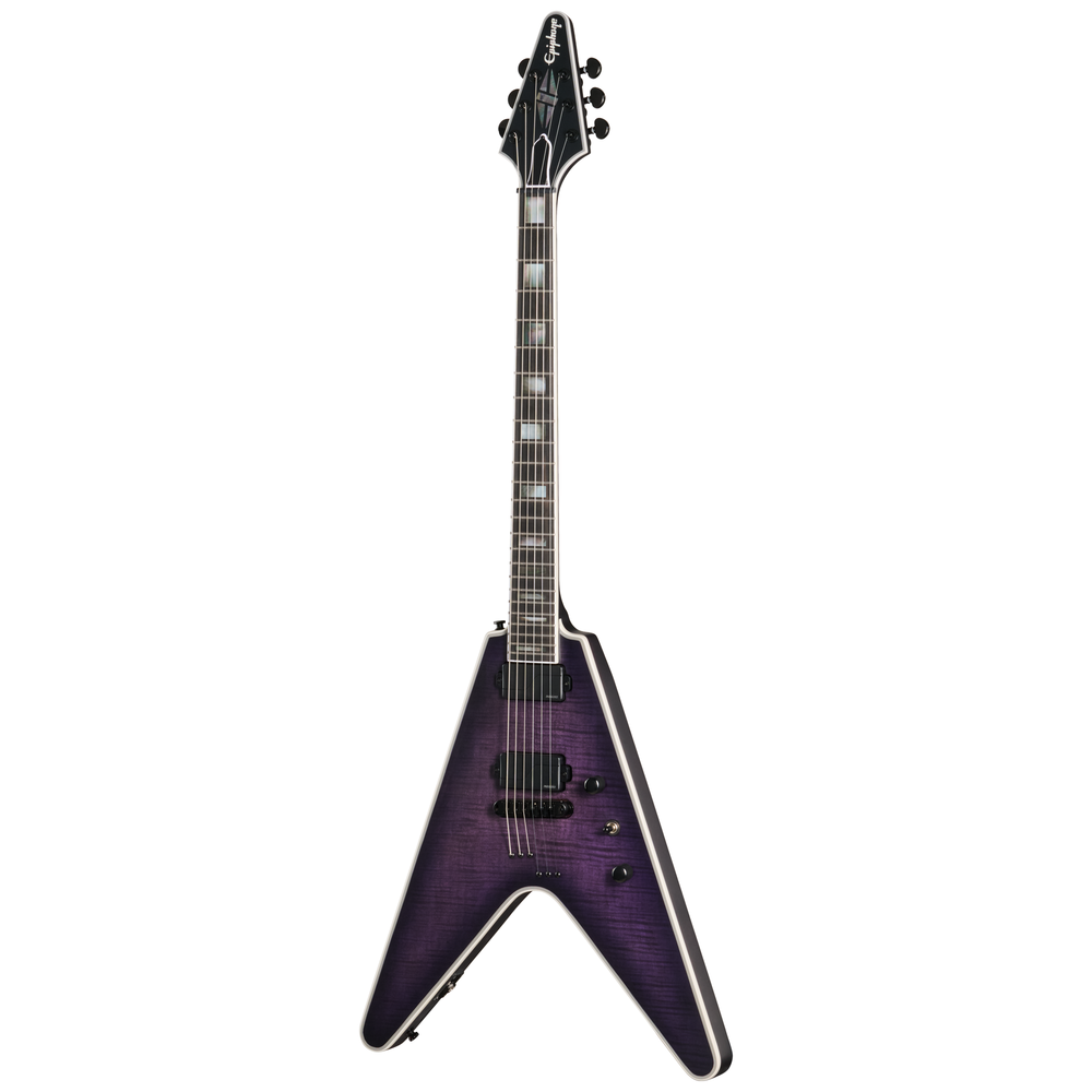 Epiphone Prophecy Flying V in Orchid Bloom Satin