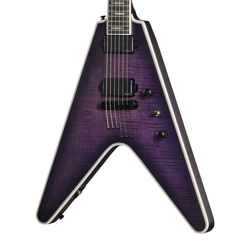 Epiphone Prophecy Flying V in Orchid Bloom Satin