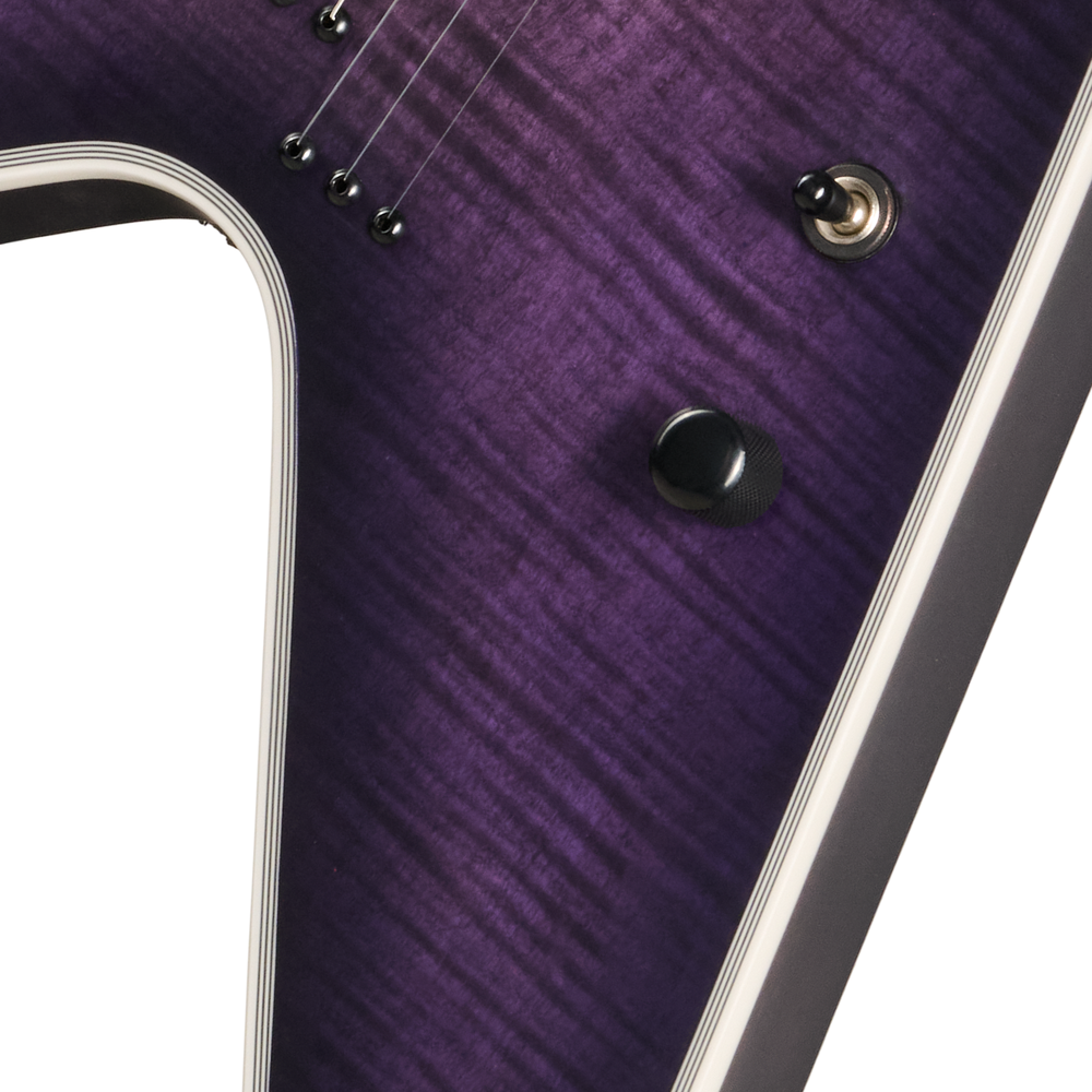 Epiphone Prophecy Flying V in Orchid Bloom Satin