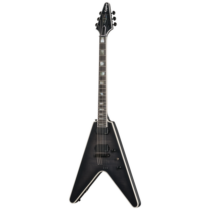 Epiphone Prophecy Flying V in Obsidian Storm Satin