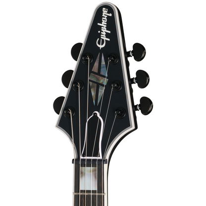 Epiphone Prophecy Flying V in Obsidian Storm Satin