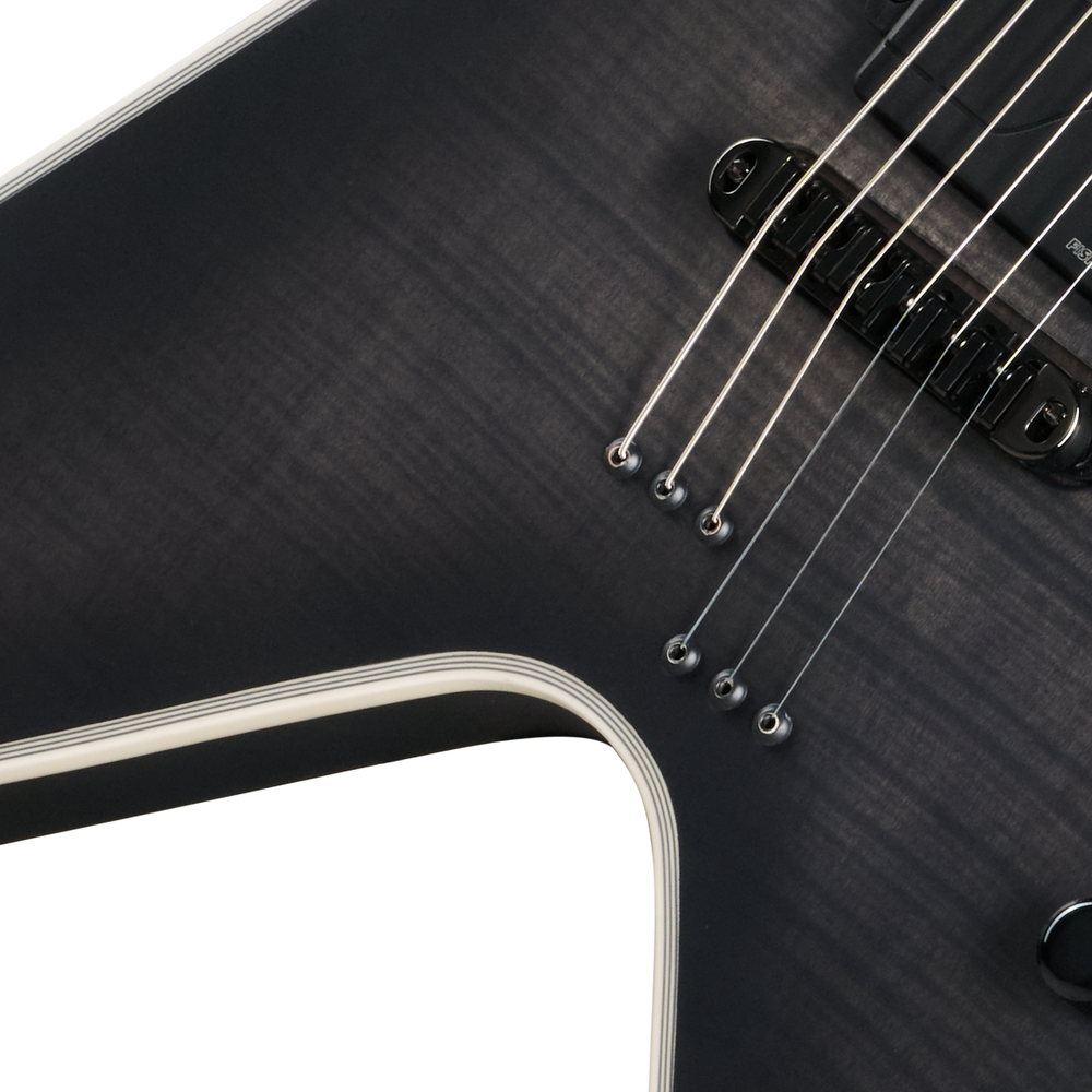 Epiphone Prophecy Flying V in Obsidian Storm Satin