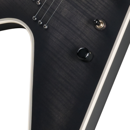 Epiphone Prophecy Flying V in Obsidian Storm Satin