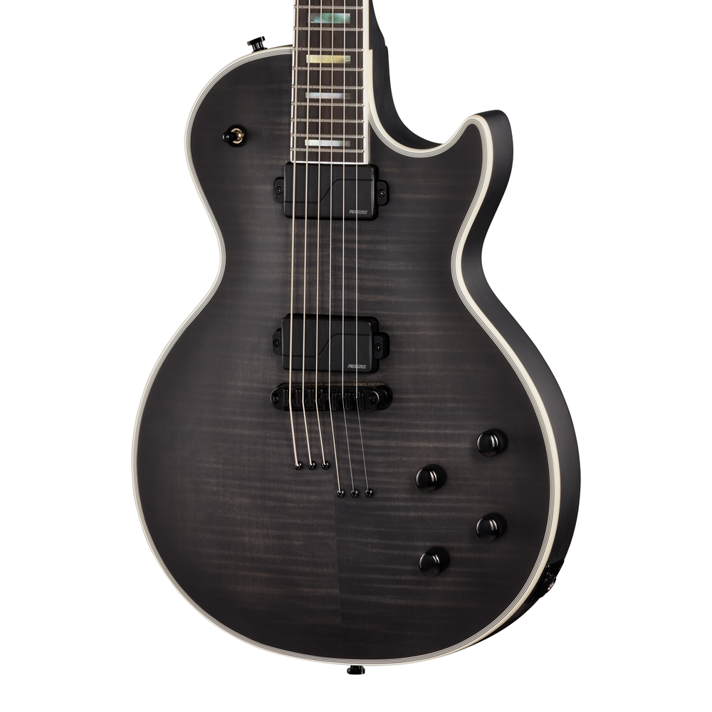 Epiphone Prophecy Les Paul Baritone in Obsidian Storm Satin