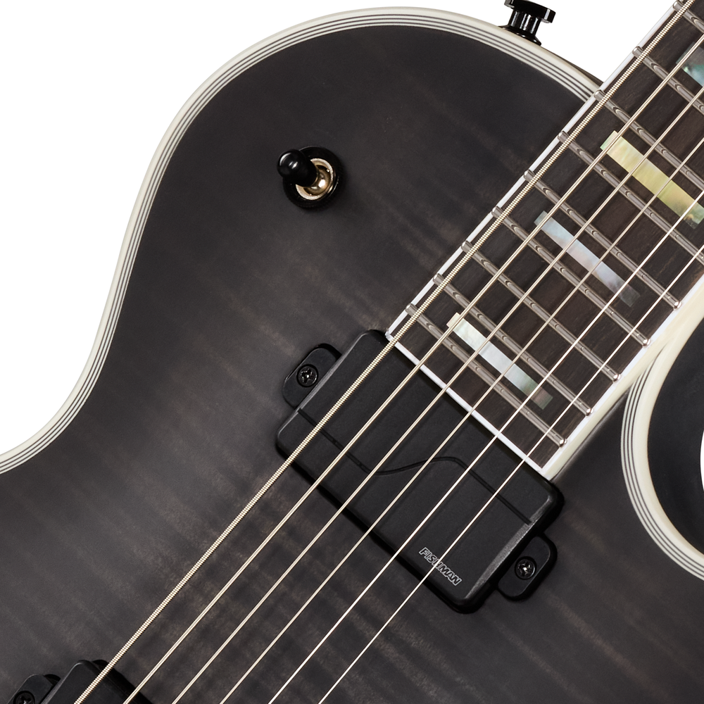 Epiphone Prophecy Les Paul Baritone in Obsidian Storm Satin