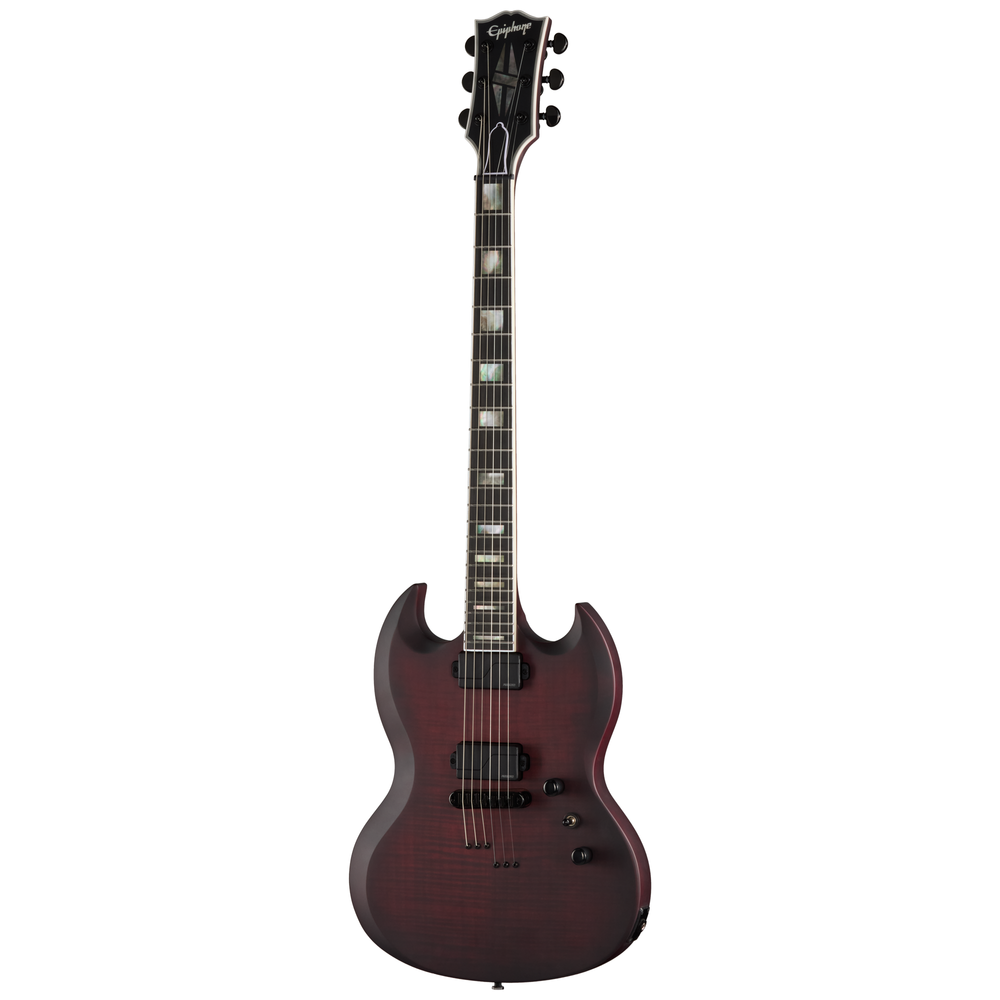 Epiphone Prophecy SG in Crimson Fog Satin