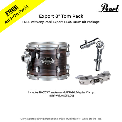 Pearl EXX Export Plus 22" Fusion Kit Package in Amethyst Twist