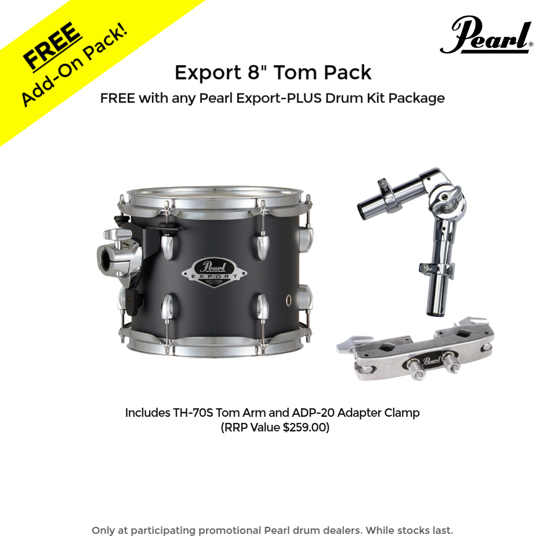 Pearl EXX Export Plus 22" Fusion Kit Package in Graphite Slate