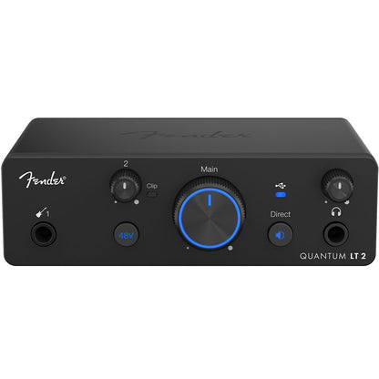 Fender Quantum LT2 Complete Bundle with Interface, Headphones, Mic & Eris35 Speakers