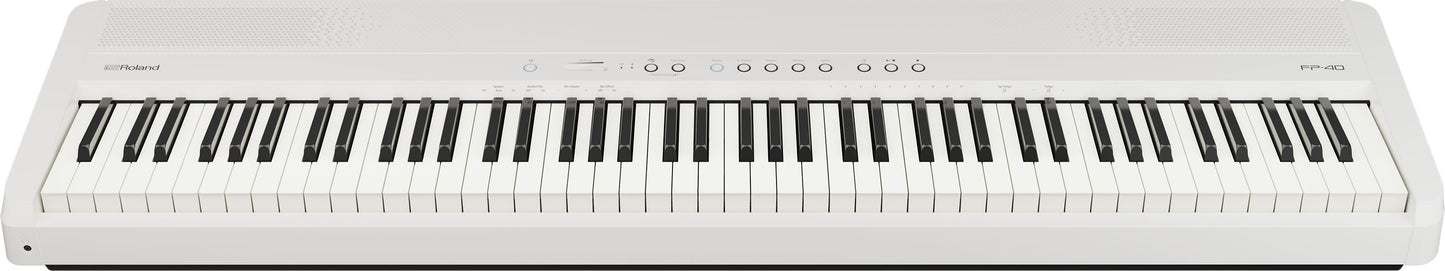 Roland FP-40 Digital Piano in White
