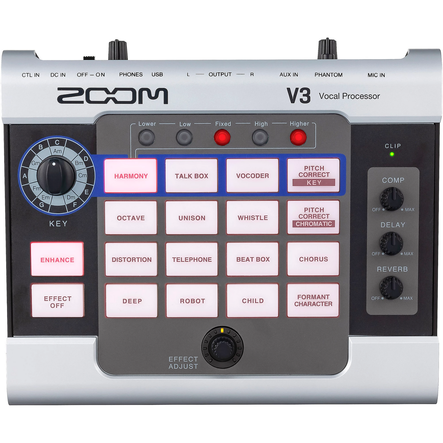 Zoom V3 Vocal Effect Processor