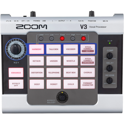 Zoom V3 Vocal Effect Processor
