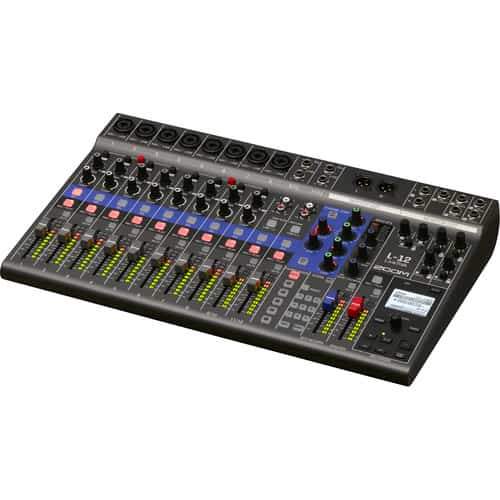 Zoom LiveTrak L 12 Digital Mixer SD Recorder USB Interface