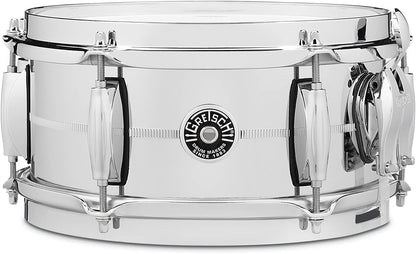 Gretsch Brooklyn Series 5" x 10" Chrome Over Steel Snare Drum