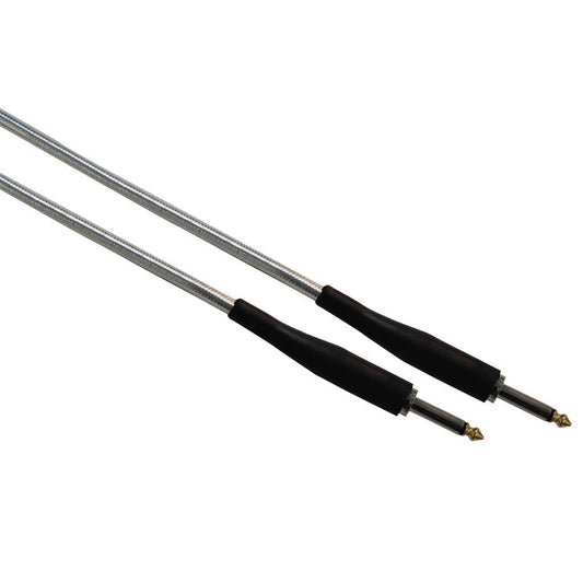 Armour GC20S 20 Foot Guitar Lead in Transparent Silver