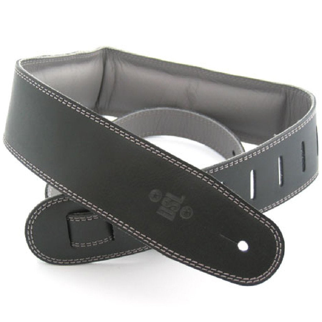 DSL 2.5" Padded Garment Strap in Black & Grey