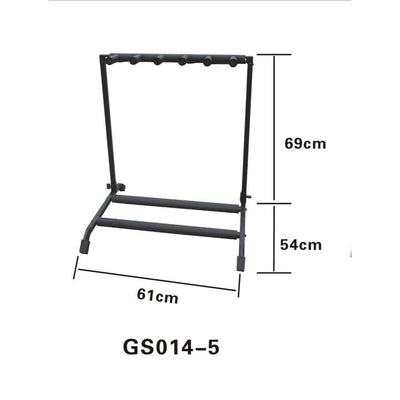 K Audio Multi Guitar Rack Stand 5 Guitars
