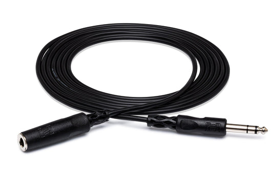 HOSA HPE325 25FT Headphone Extension Cable 1/4" TRS To 1/4" TRS