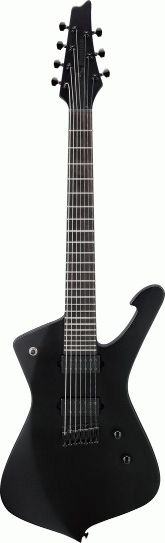 Ibanez Iron Label ICTB721 7 Strings in Black Flat