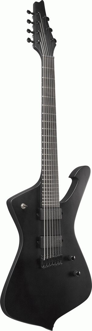 Ibanez Iron Label ICTB721 7 Strings in Black Flat