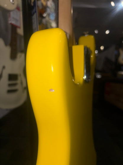 Fender Tom DeLonge Stratocaster, RW Fingerboard in Graffiti Yellow | EX-DEMO