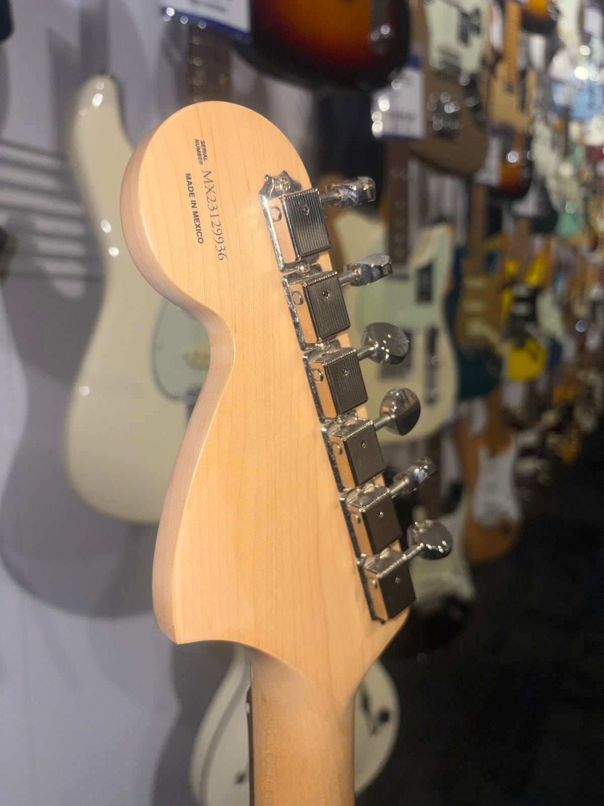 Fender Tom DeLonge Stratocaster, RW Fingerboard in Graffiti Yellow | EX-DEMO