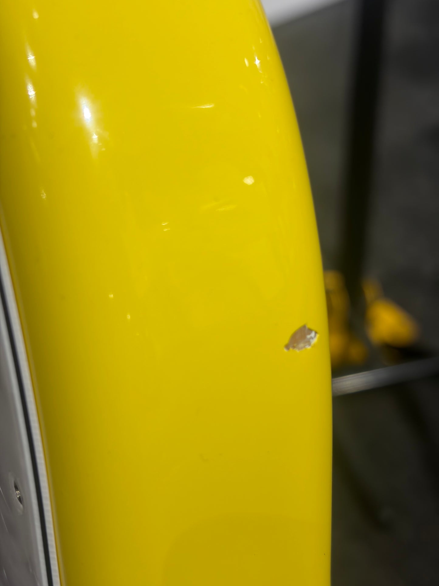 Fender Tom DeLonge Stratocaster, RW Fingerboard in Graffiti Yellow | EX-DEMO