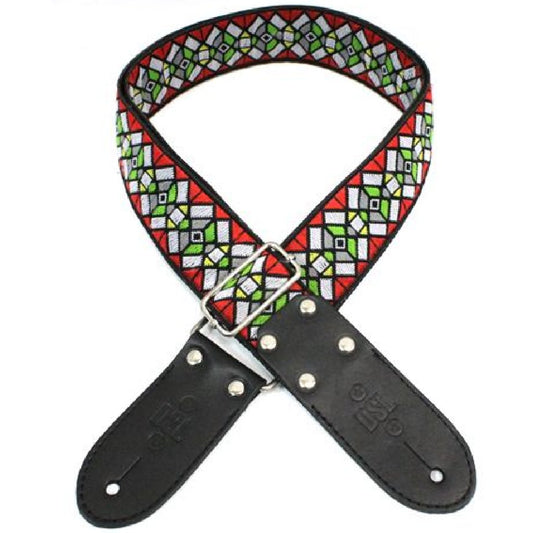 DSL Jacquard Weaving Strap in HAZERED