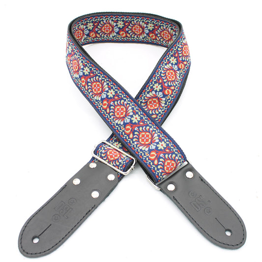 DSL Jacquard Weaving Strap in TUK RED