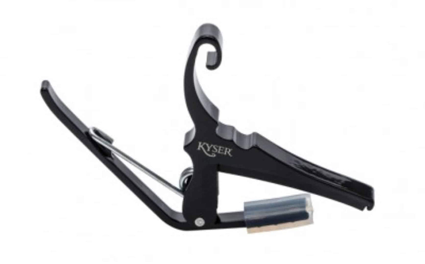 Kyser® Quick Change® for 6 String Trigger Style Capo Acoustic Guitars in Black